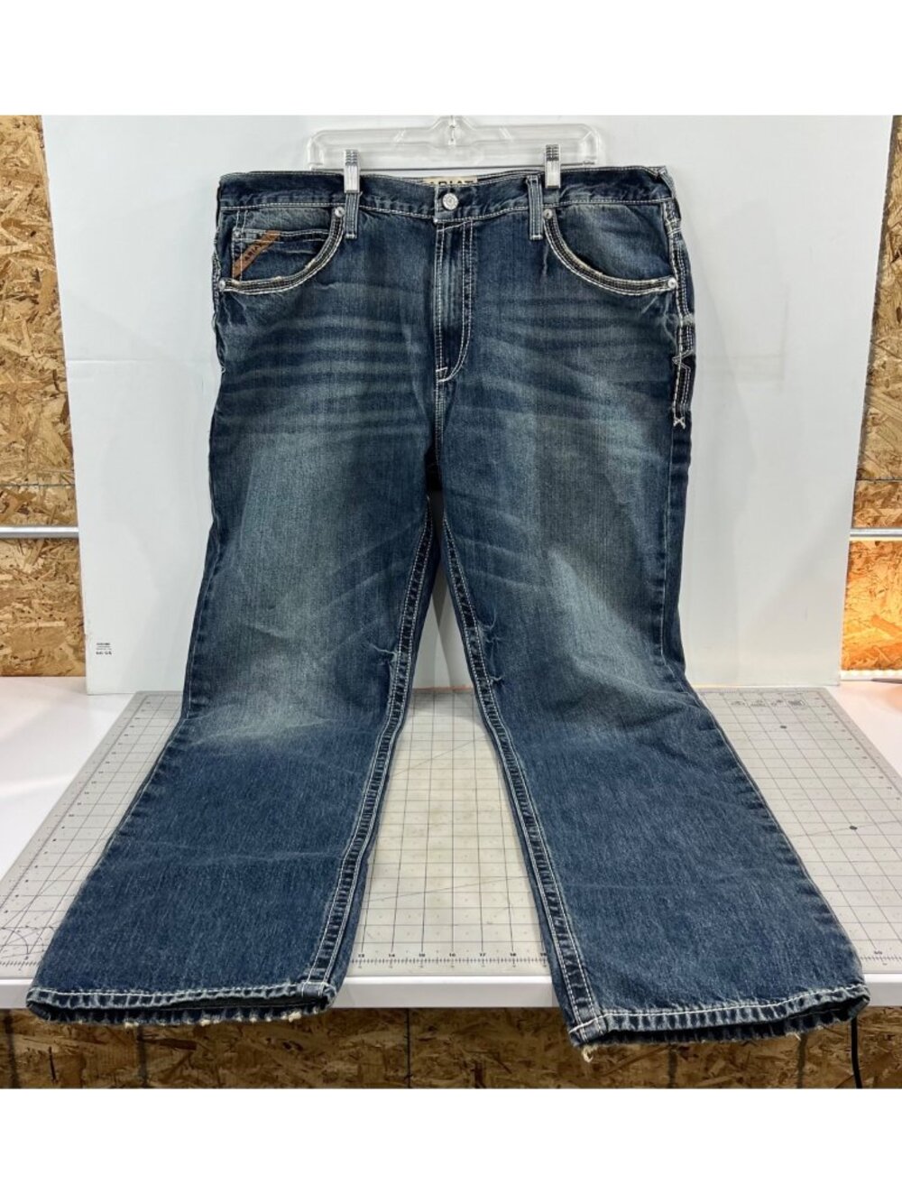 Men's Ariat M4 Coltrane Relaxed Fit Bootcut Jeans Durango 44x36 New